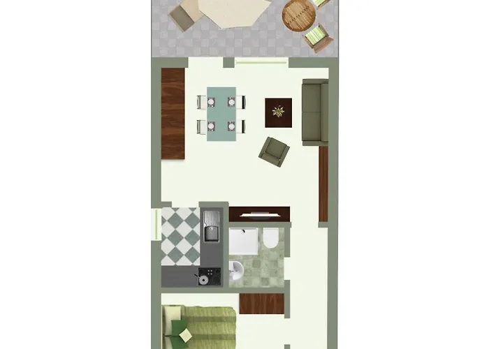 Kleine Zuflucht Апартаменты *